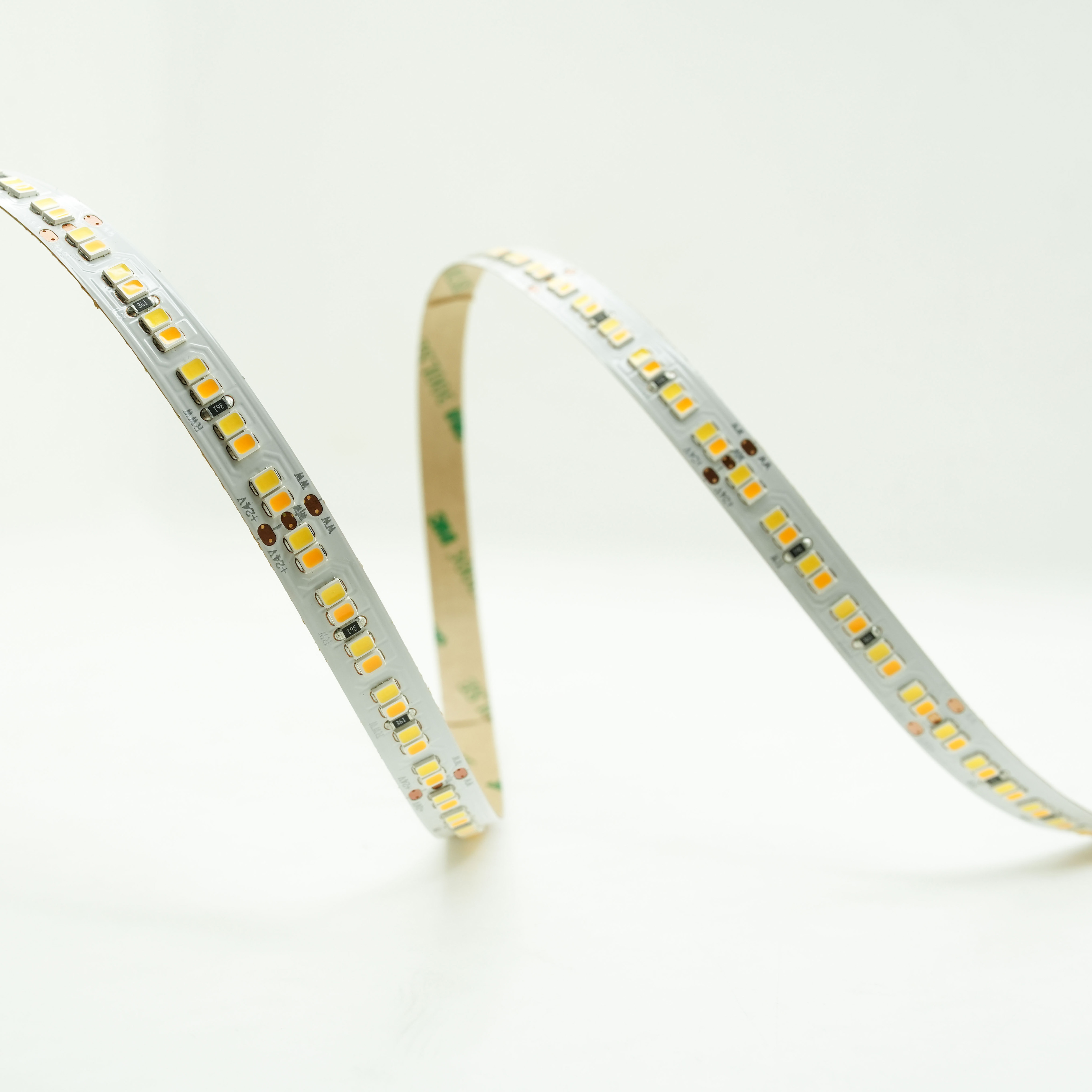 DC 24V 2835 LED Tape Light - 200leds/m SMD Flexible Strip with CCT ...