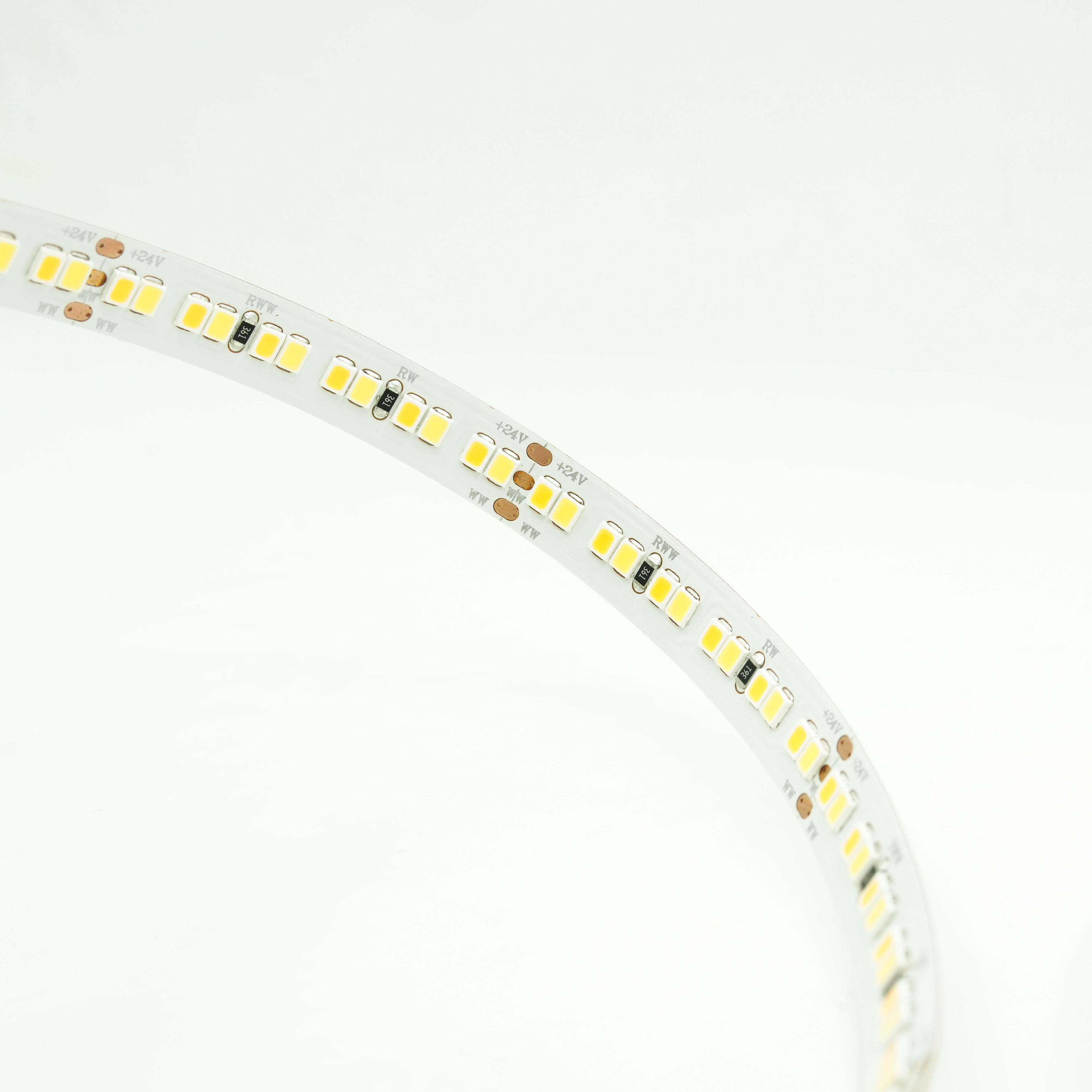 شريط إضاءة LED DC 24V 2835 - 200leds/m شريط مرن SMD مع CCT قابل للتعديل 3