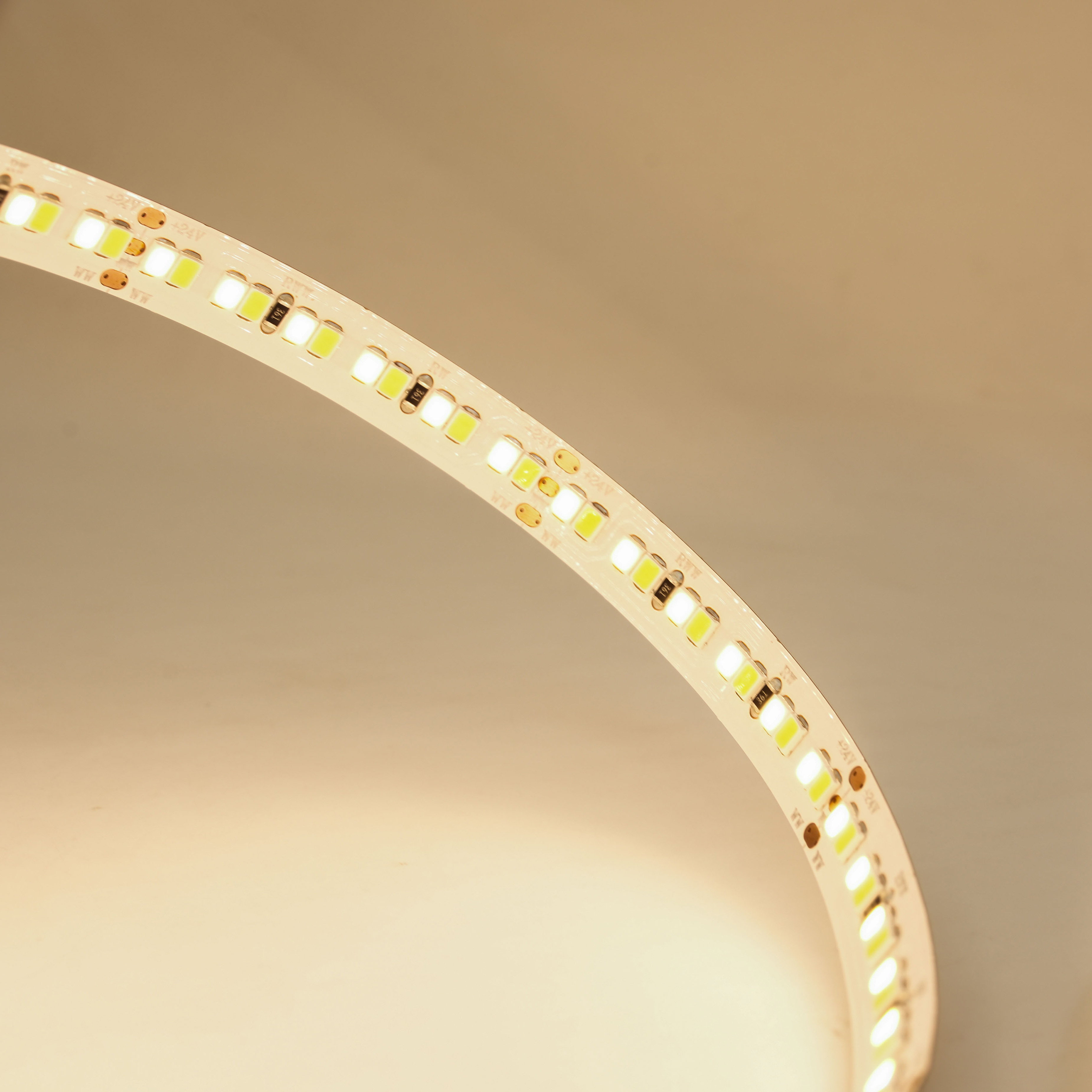 شريط إضاءة LED DC 24V 2835 - 200leds/m شريط مرن SMD مع CCT قابل للتعديل 2