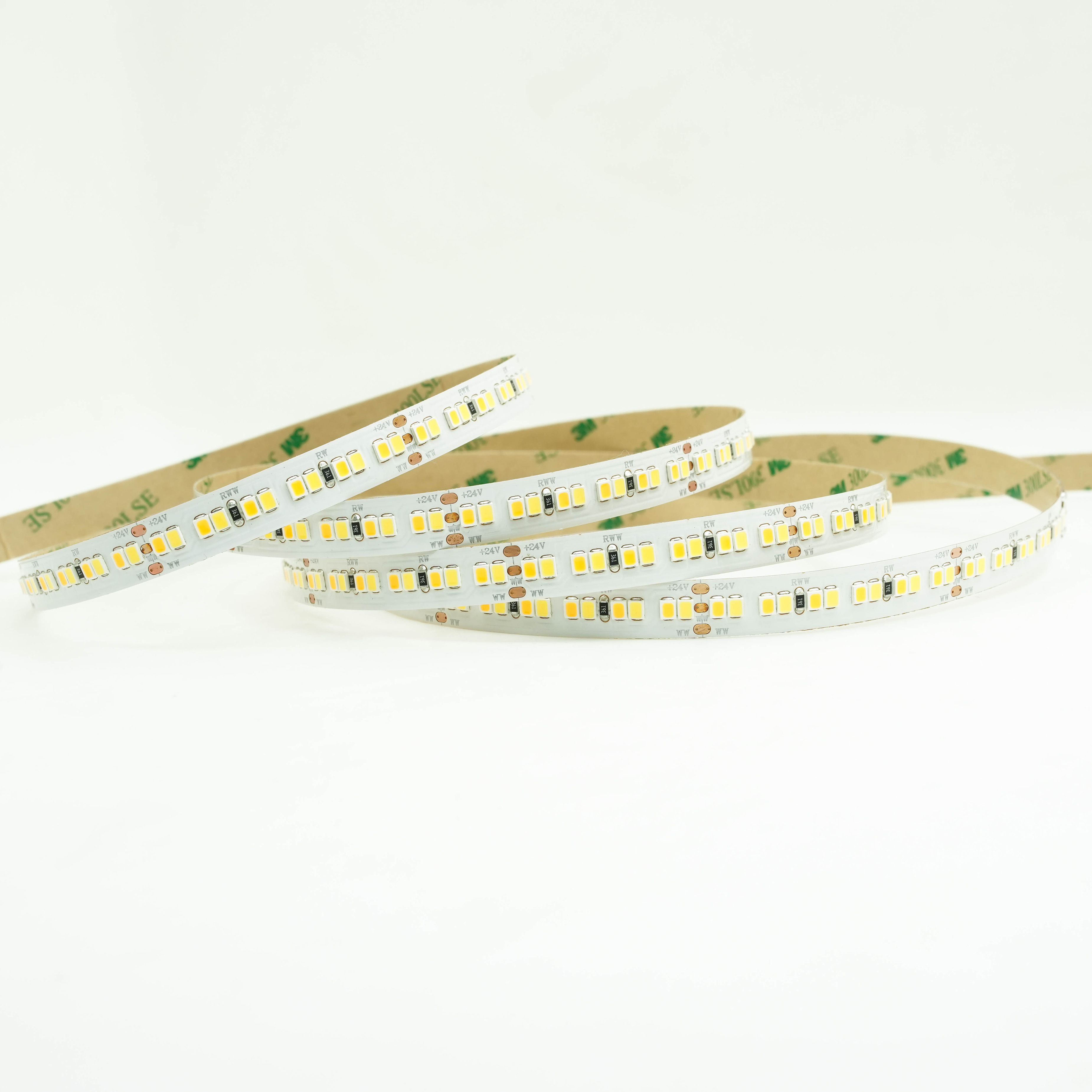 24V CCT LED ajustable personalizado Cinta 2835 224LED Luz de tira flexible CRI95 5
