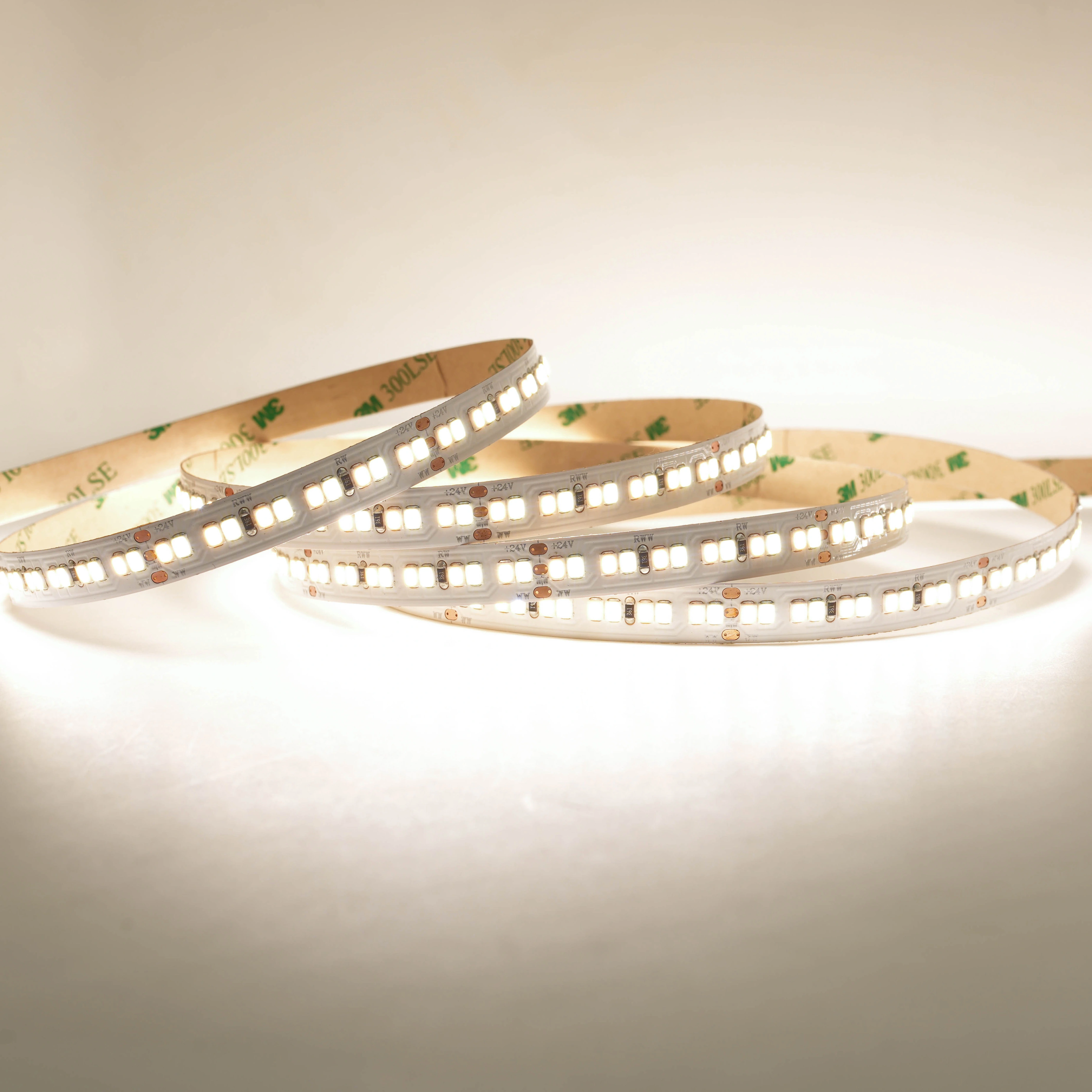 24V Custom Tunable CCT LED Tape 2835 224LEDs Flexibles Lichtband CRI95 1