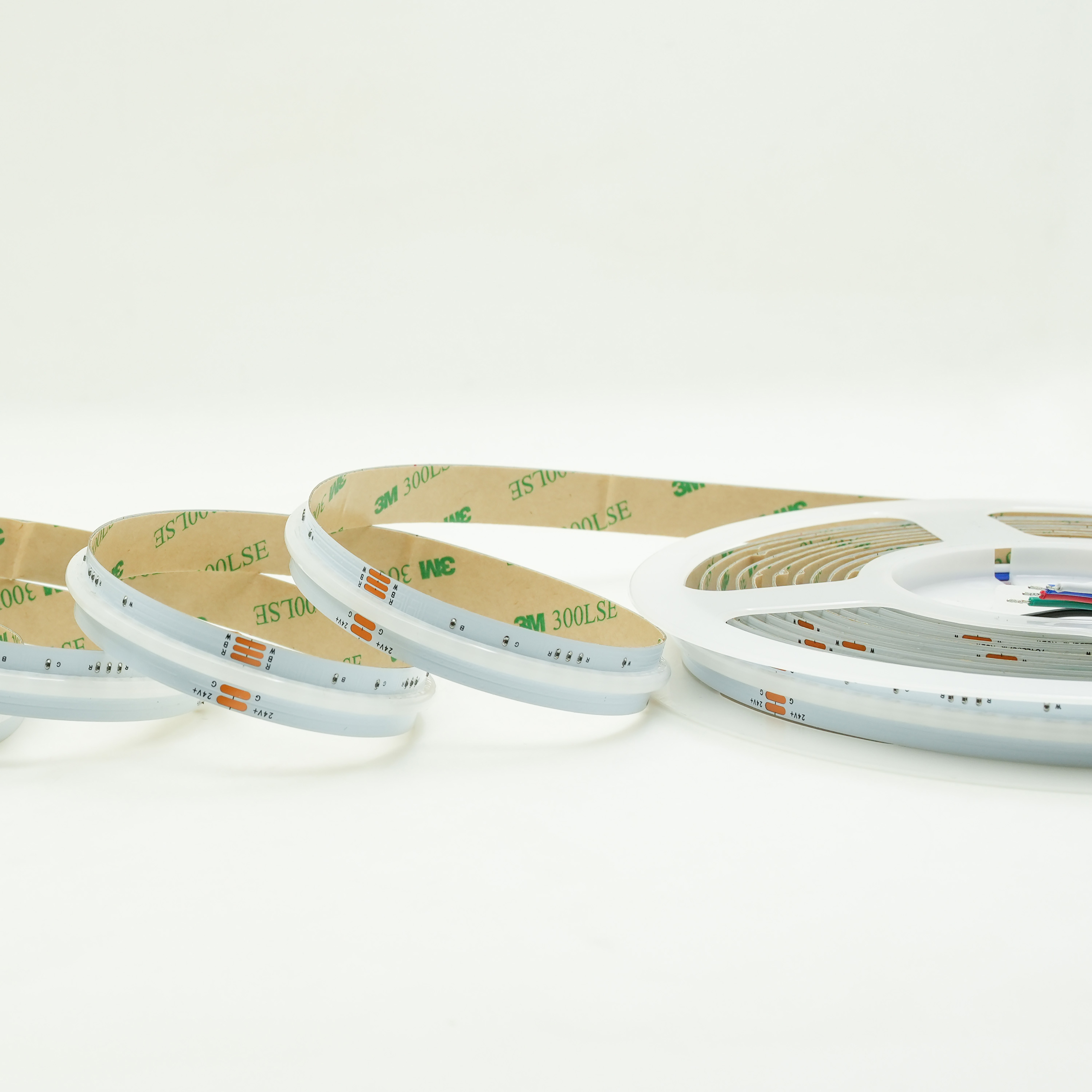High-Density RGB COB LED Tape Flexible 24v 810 LED Strip Light 5