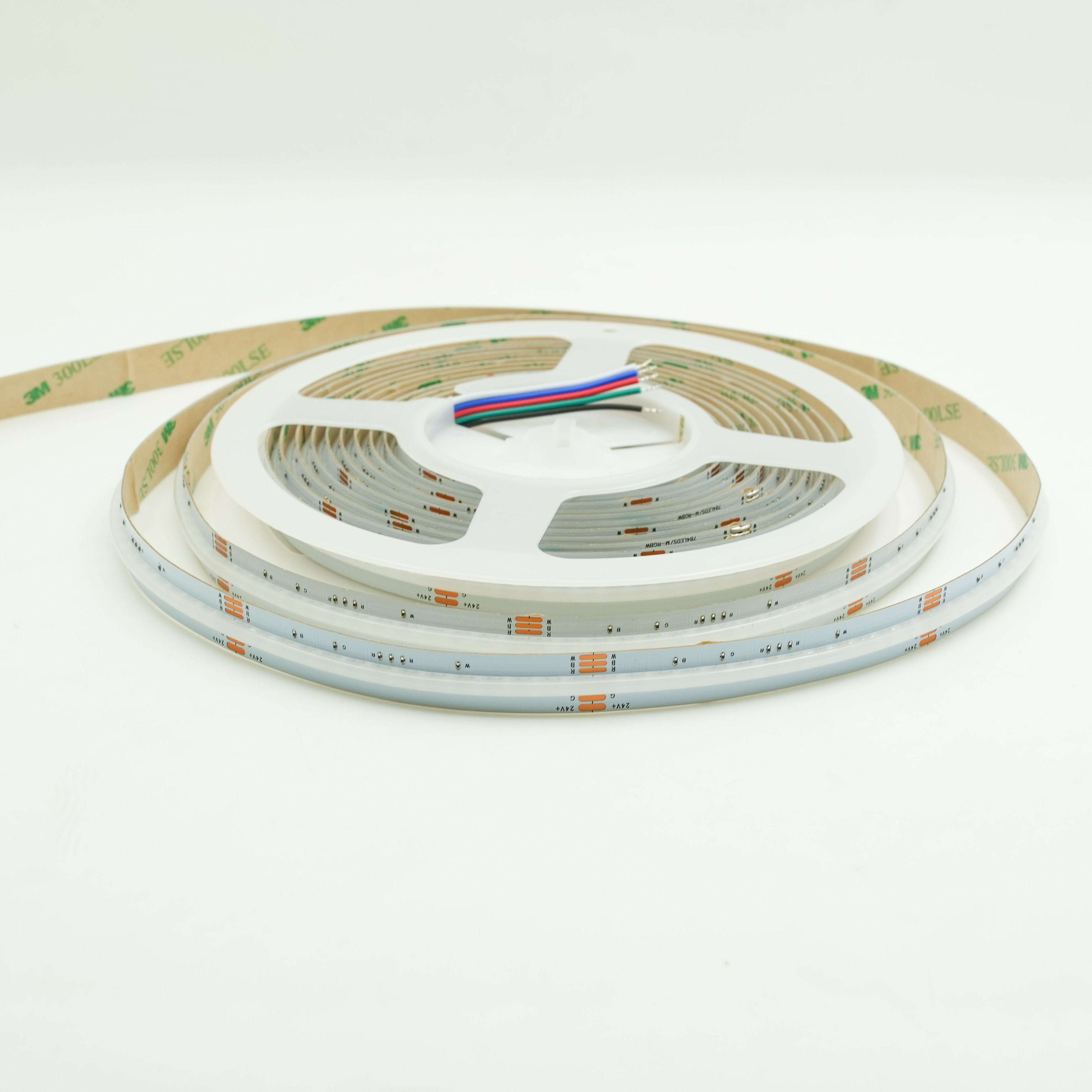 Tira flexible de LED COB RGB para decoración de hotel 700leds WS2811 Direccionable RA90+ 5