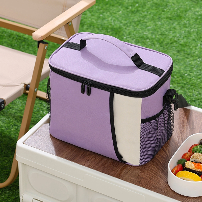 Thermal insulation adult travel Bento food bag thickened large picnic bag student outdoor lunch meal bag 1