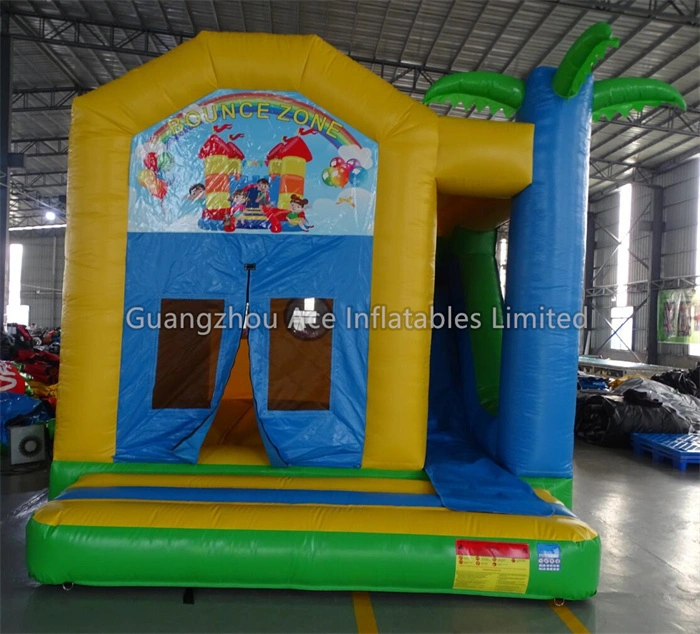 Bounce Zone Inflatable Bouncy Castle Combo Slide for Kids 1