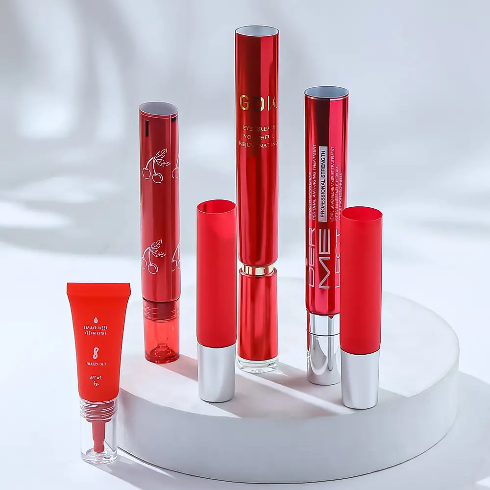 Empty Matte Cosmetic Lip Gloss Squeeze Tubes Essence Milk Subpackage Squeeze Bottle 1
