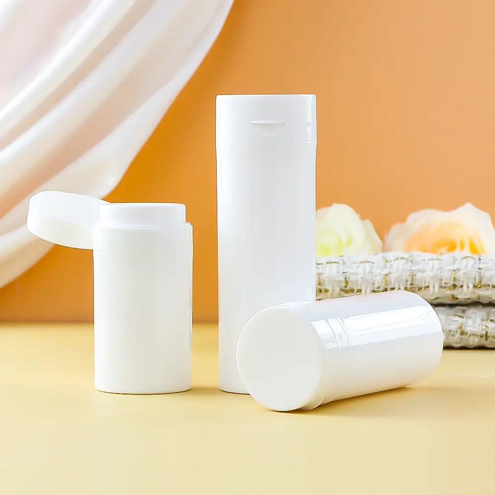 Airless Lotion Pump Bottle Cosmetic Packaging 120ml 100ml 60ml 1