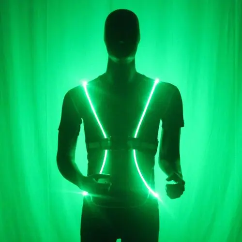 LED running clothes combine gosens customized LED technology and new products of sportswear 1