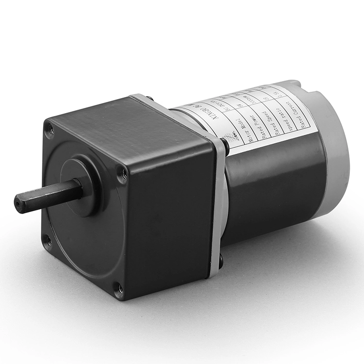 Motor cepillado CC de alto par BG60ZYT75 24 V 15 W 1