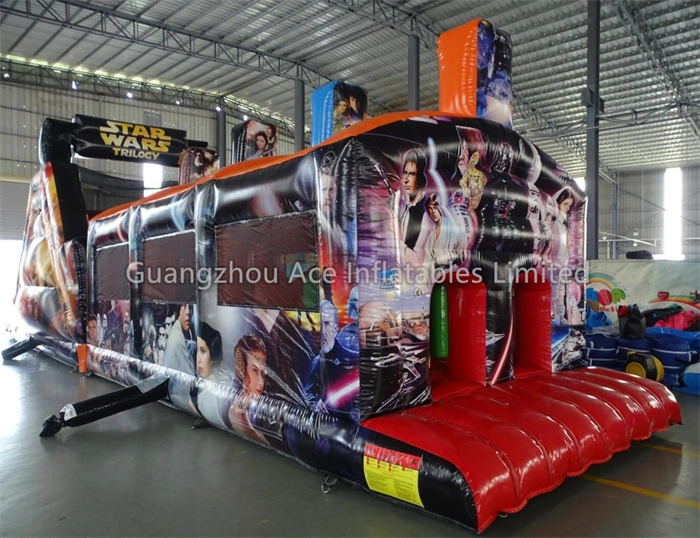 Inflatable Star Wars Obstacle Course Fun Run Game for Sale - Interactive Party Entertainment 1