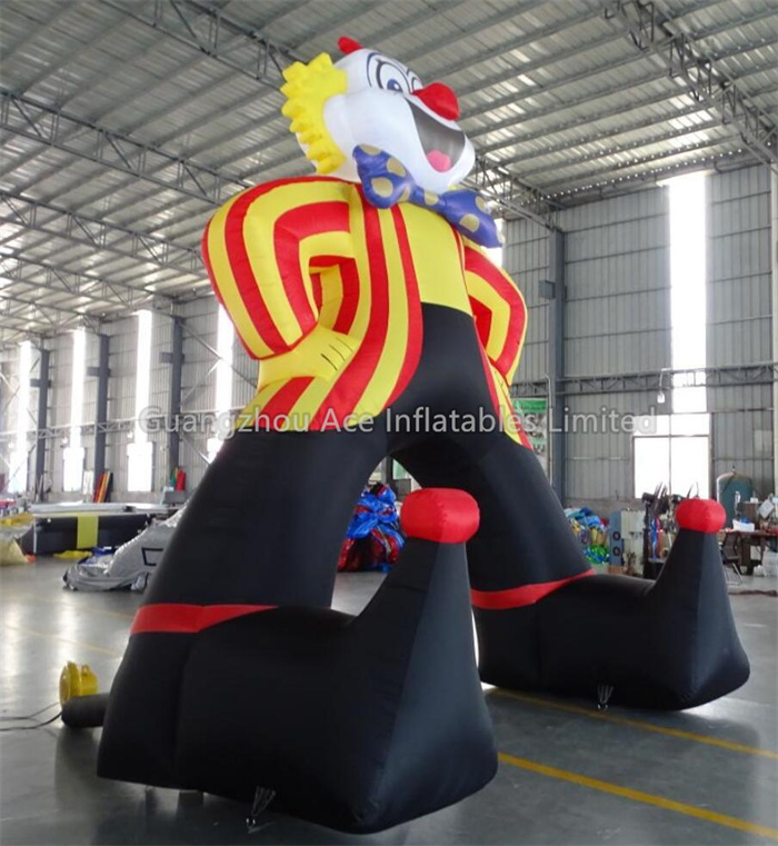 Globo inflable gigante personalizado modelo payaso para promoción publicitaria 3