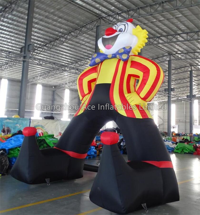 Globo inflable gigante personalizado modelo payaso para promoción publicitaria 2