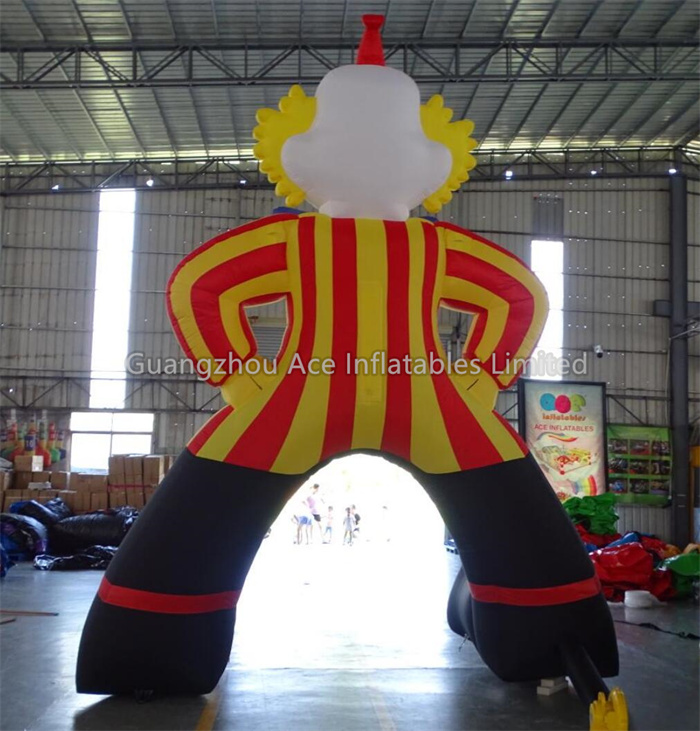 Globo inflable gigante personalizado modelo payaso para promoción publicitaria 5