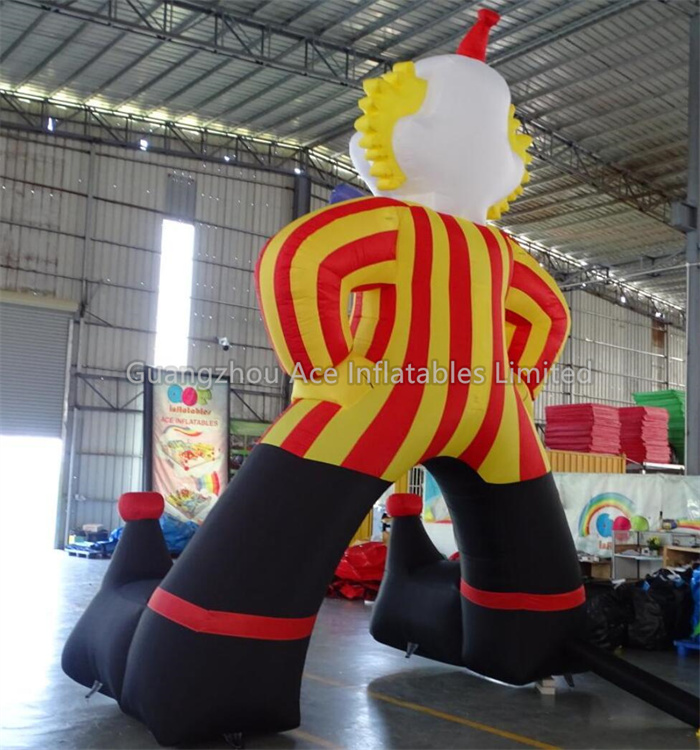 Globo inflable gigante personalizado modelo payaso para promoción publicitaria 4