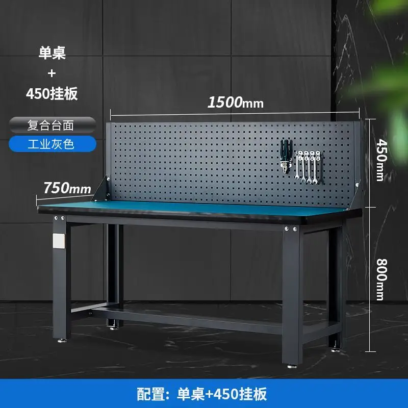 Wooden Desk by WJS Rack 2