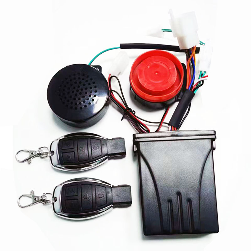 Universal Electric Motorcycle Alarm System Motorcycle Alarm Remote control voice talking 3