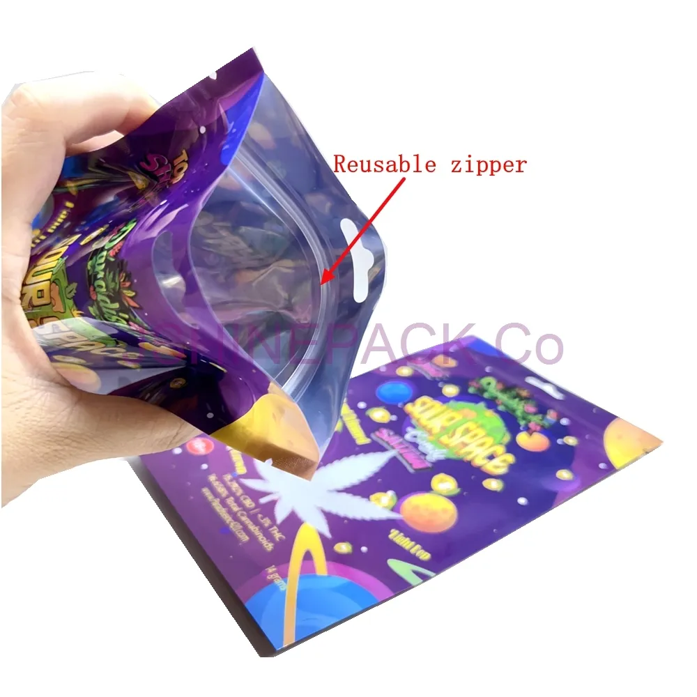 Mylar Bags Wholesale Exw CMYK + Whitevendor 6