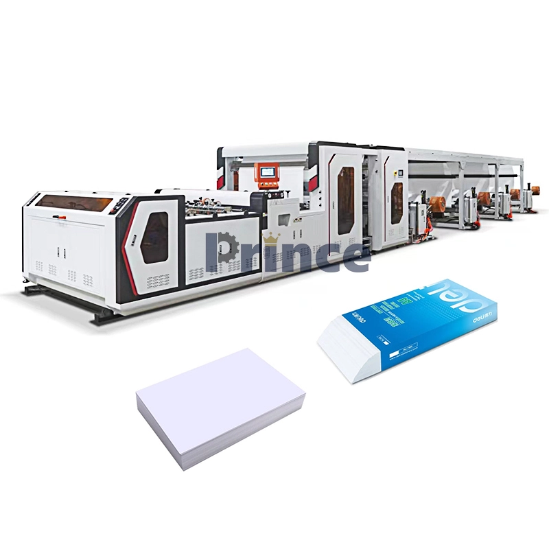 Automatic A4 Paper Making Production Line Ream Cutting and Packing Machine Price A4 paper cutting machine 1