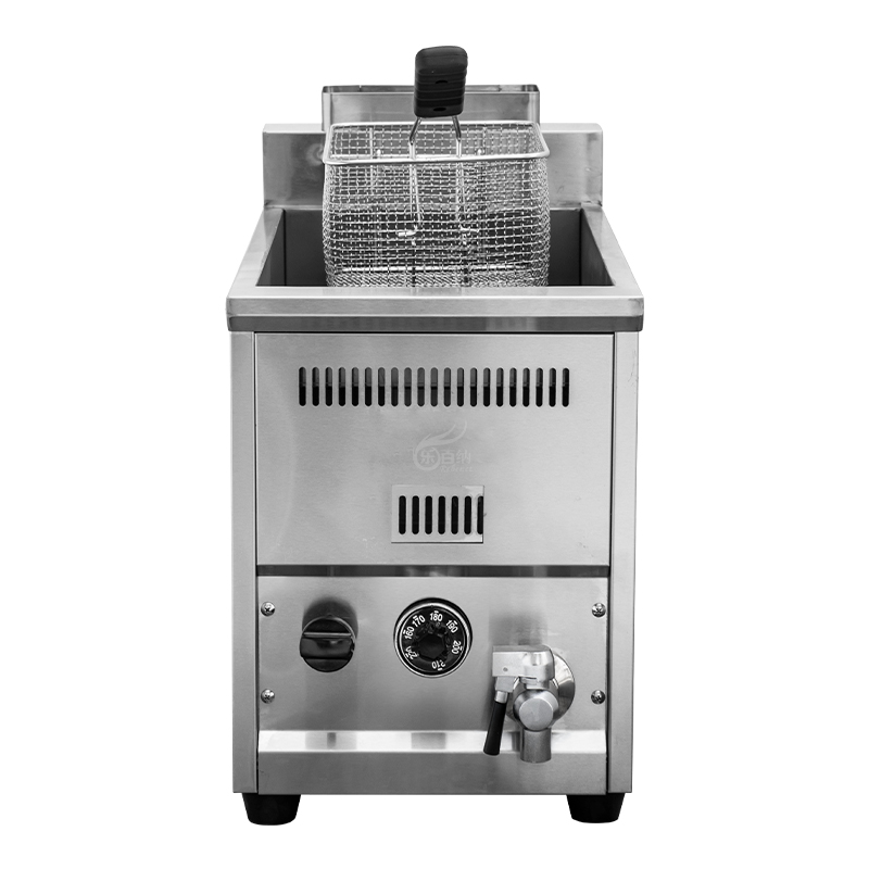 Commercial Countertop Gas Deep Fryer with Single Tank, 8L Capacity (EF-71T) 2