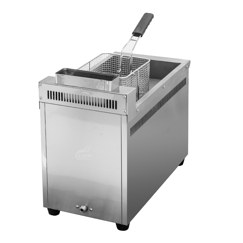 Commercial Countertop Gas Deep Fryer with Single Tank, 8L Capacity (EF-71T) 4