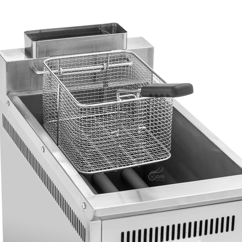 Commercial Countertop Gas Deep Fryer with Single Tank, 8L Capacity (EF-71T) 5