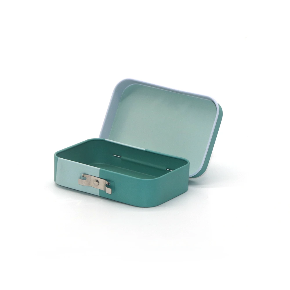 Child-resistant weed tin packaging box 1
