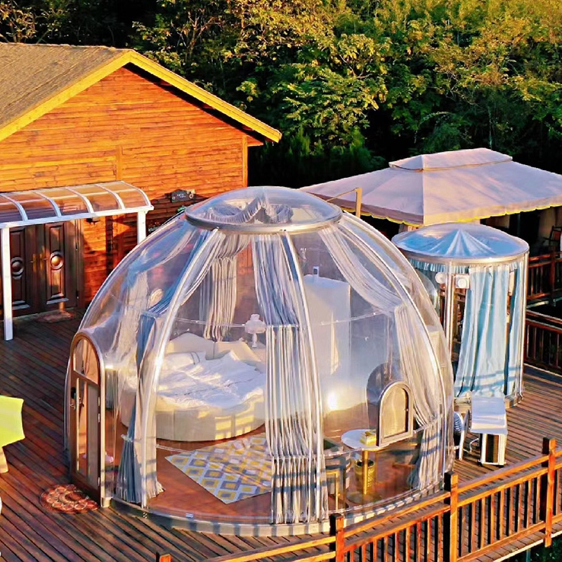 Hongyuan Yunshe Prefab Transparent Bubble Dome House Igloo Outdoor YS2.2 1
