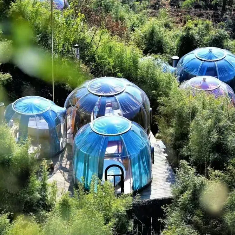 Geodesic Dome House by Hongyuan Yunshe 4