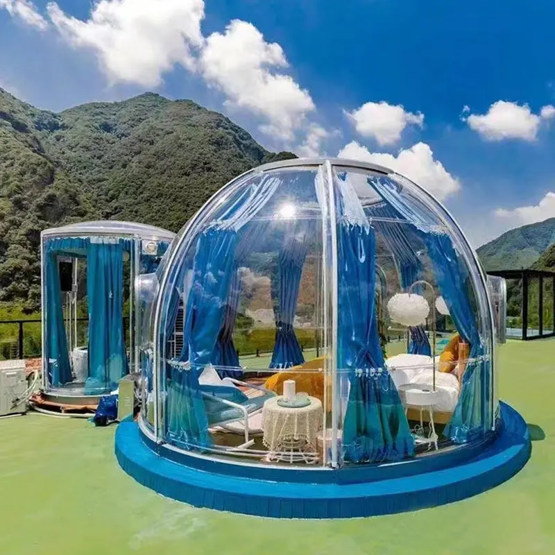 Geodesic Dome House by Hongyuan Yunshe 6