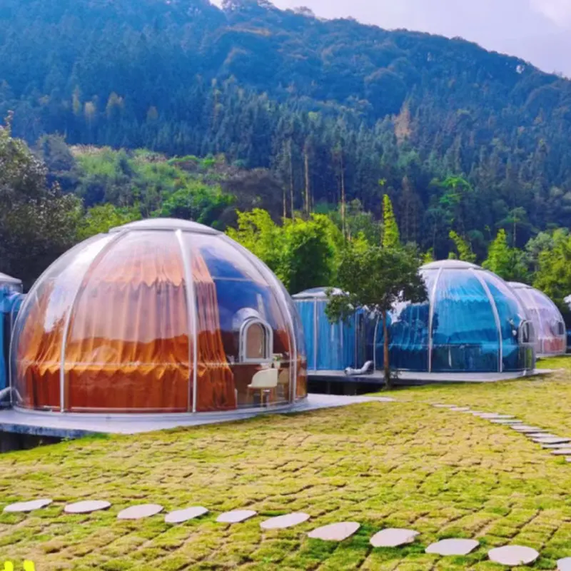 Camping but Comfortable: The Magic of Bubble Domes 1