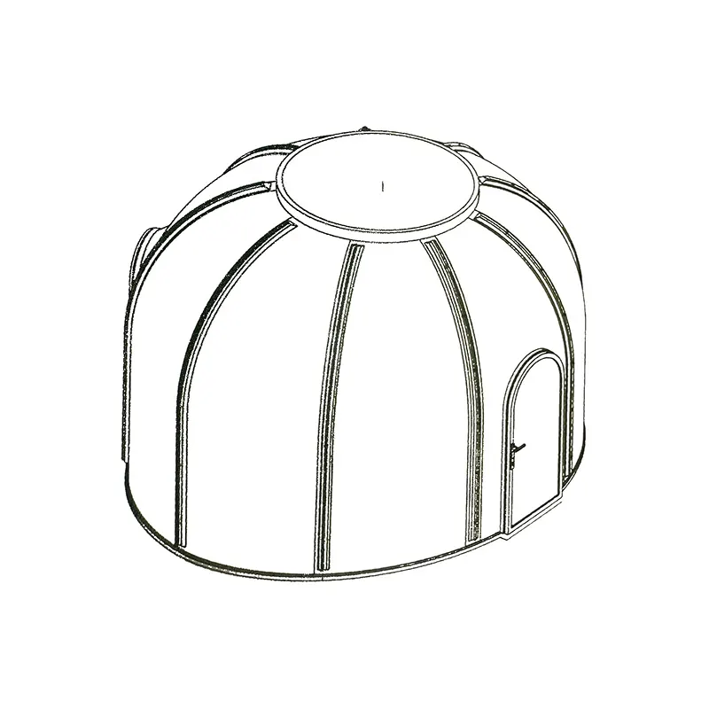 Outdoor Bubble Dome by Hongyuan Yunshe 5
