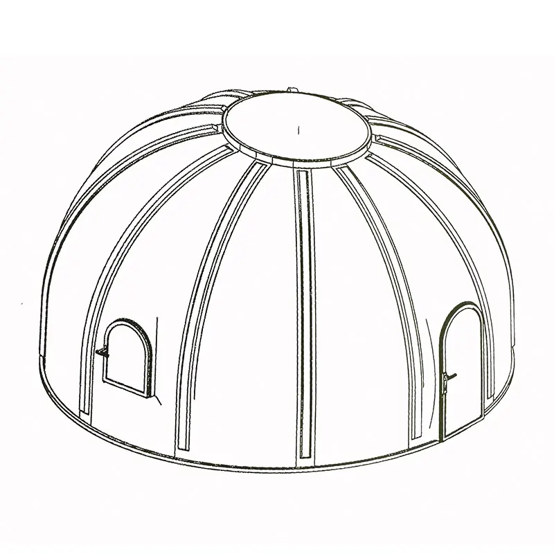 Geodesic Dome Homes for Sale - - Hongyuan Yunshe-1 5