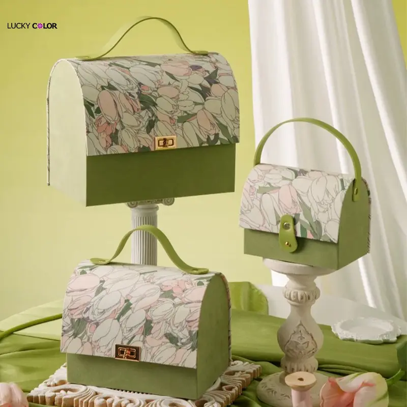 Lucky Color Present Boxes with Lids Paypal Factory 2