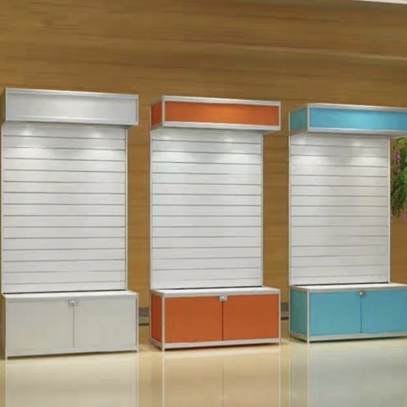 Panneau épais de Kapok de panneau de forces de défense principale de 25mm Nouveau panneau de slatwall de PVC de conception/panneau de fente de Mlelamine MDF 1
