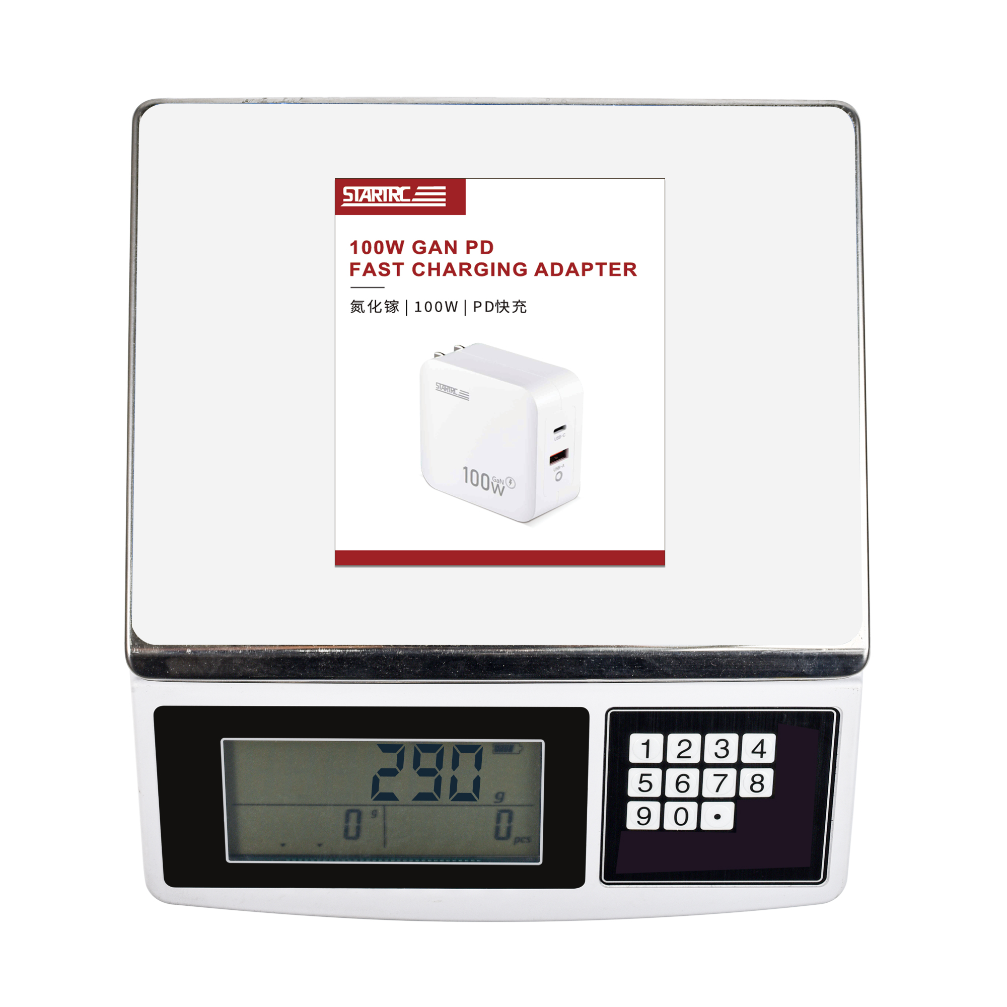 Adaptador GaN de carga rápida PD universal de 100 W STARTRC (enchufe EE. UU./CN) 7
