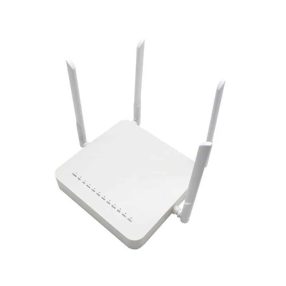 Terminal de rede óptica gigabit f680 com 4GE+2.4&5G Wifi Dual Band 4 antenas 1