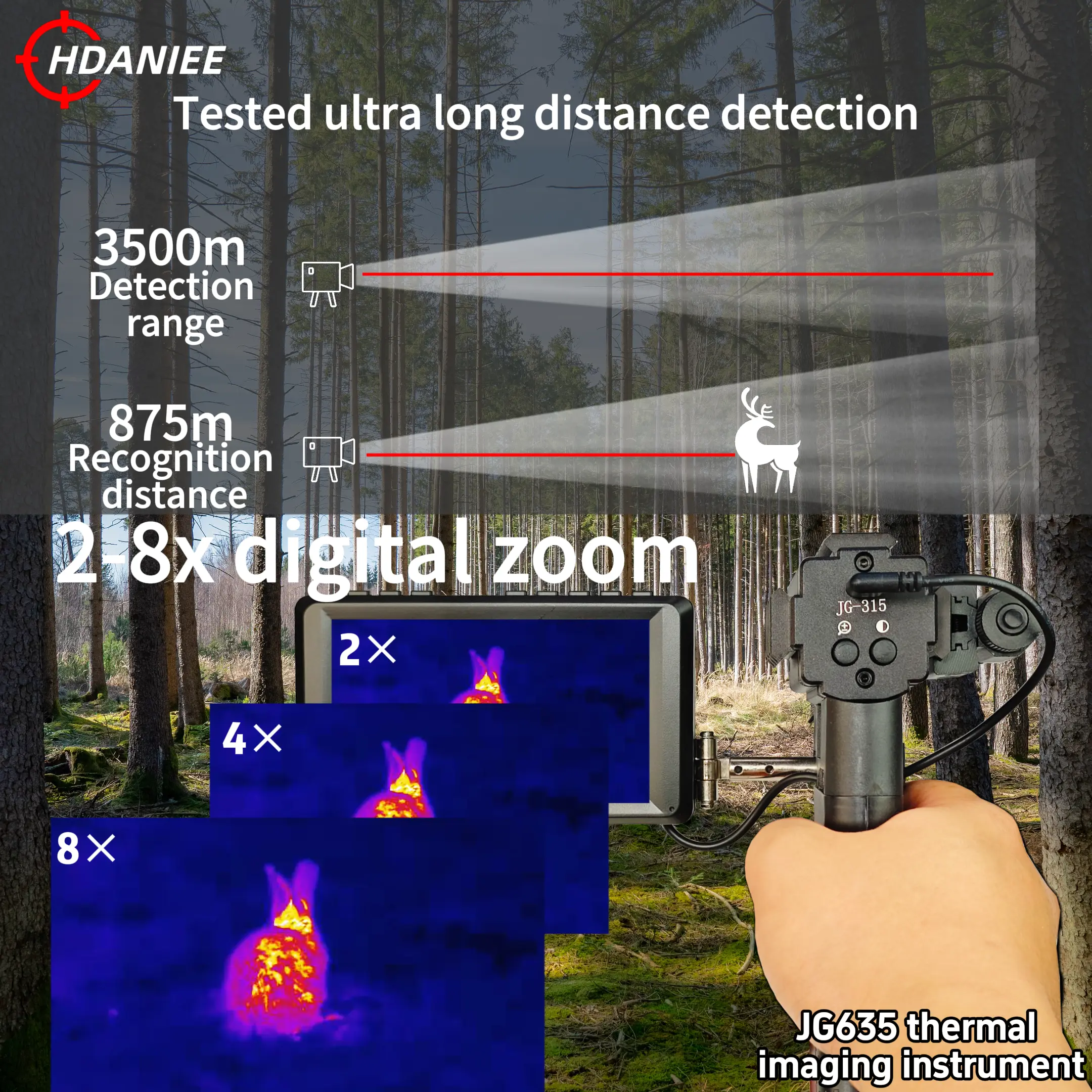 Standard Thermal Rifle Scopes Factory Best Brand 6