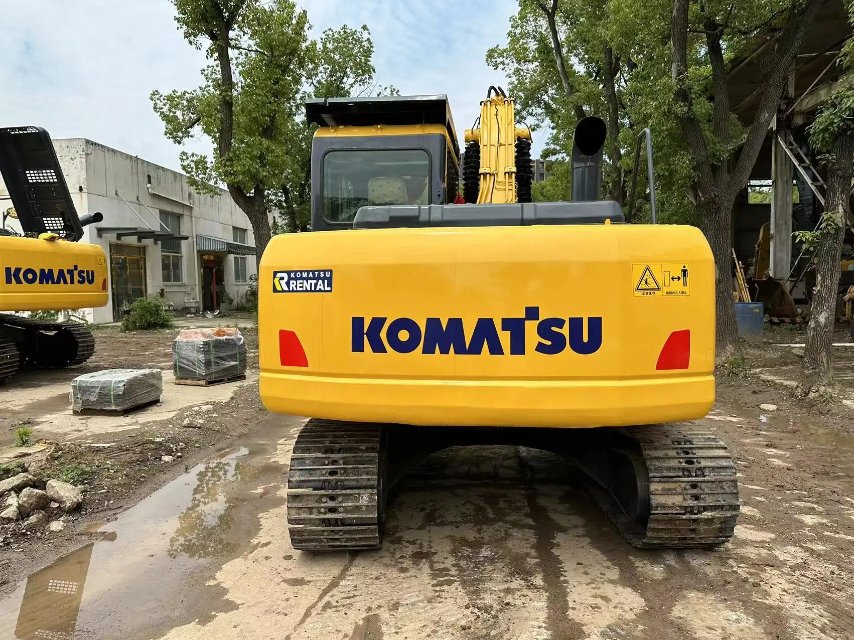 Used Komatsu Mini Excavator High Working Efficiency Crawler-typeseries 5