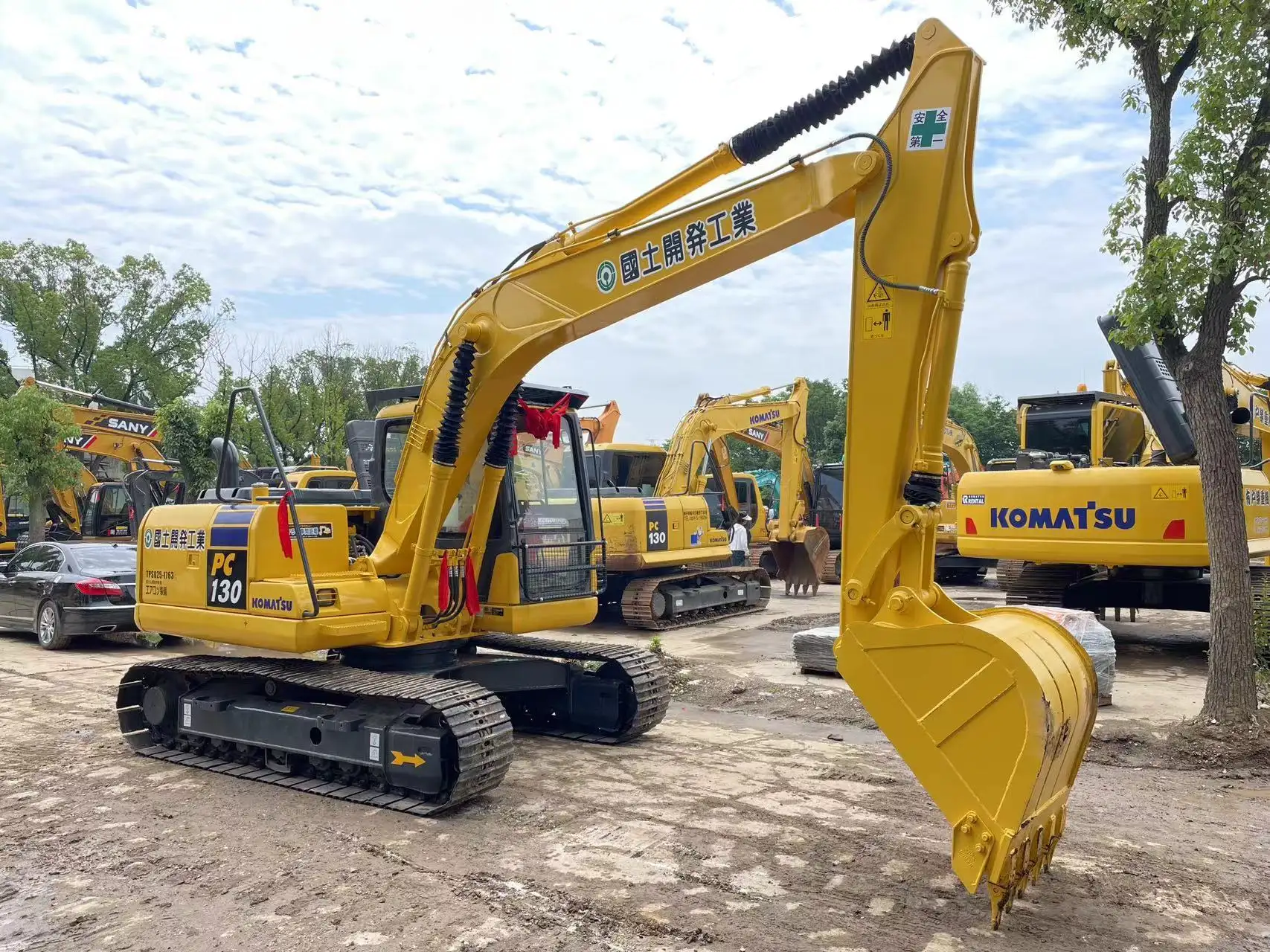 Used Komatsu Mini Excavator High Working Efficiency Crawler-typeseries 3