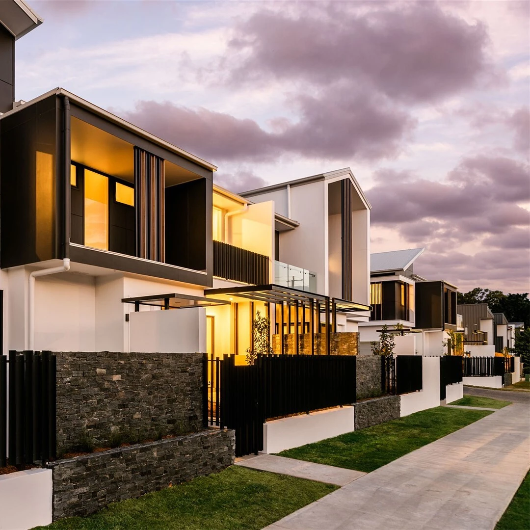 Prefabricated Light Steel Frame Apartments 2 story modular homes 1