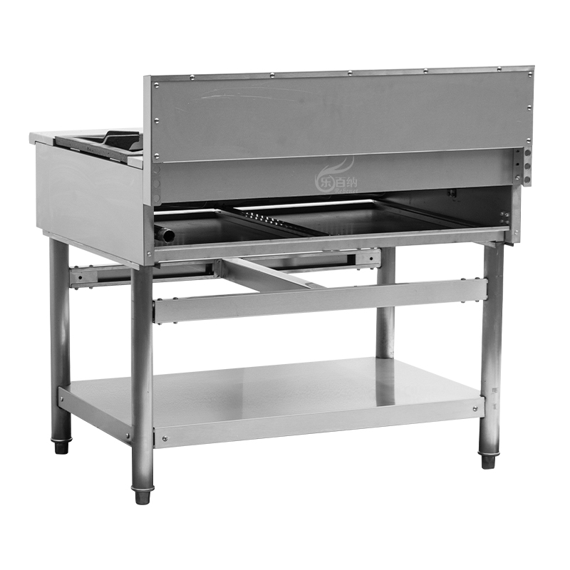 2 Burner Gas Stock Pot Range with Shelf-180,000BTU (GSPR-23) 5