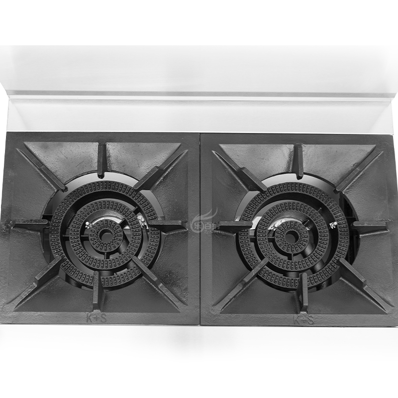 2 Burner Gas Stock Pot Range with Shelf-180,000BTU (GSPR-23) 2