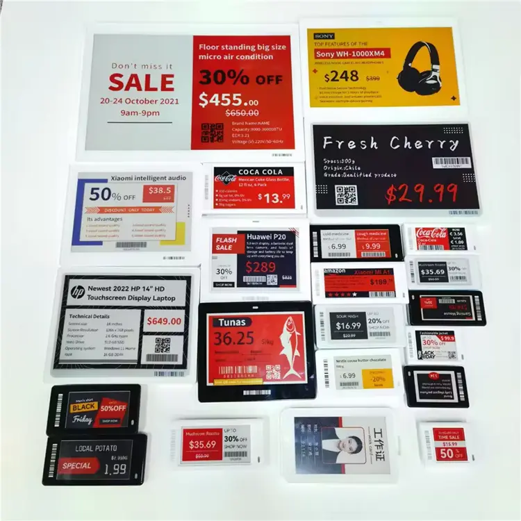 OEM Electronic Shelf Edge Labels 3