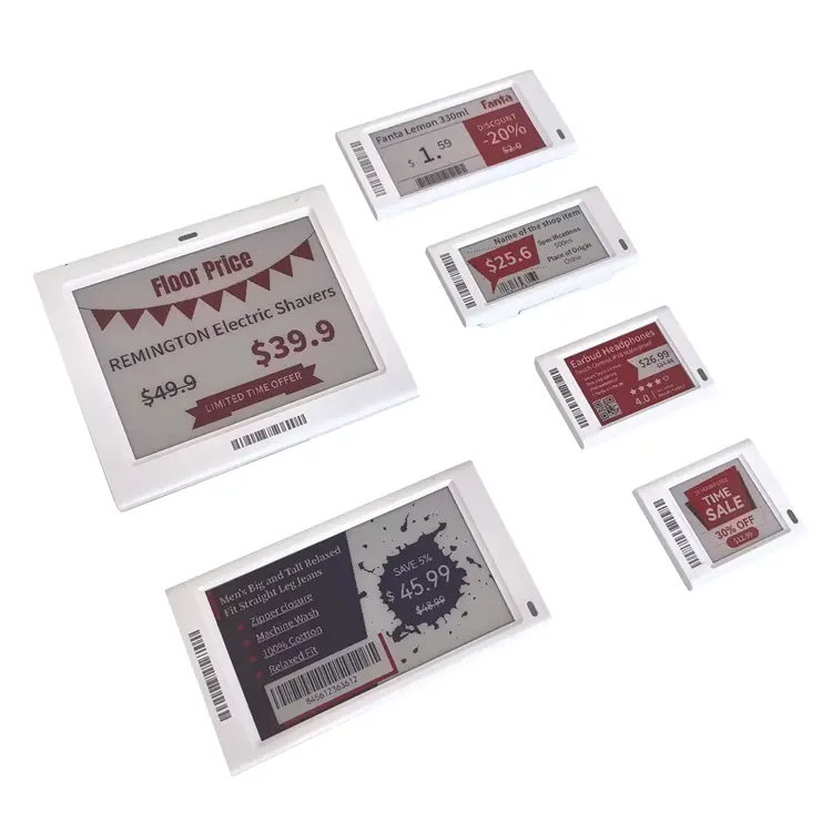 OEM Electronic Shelf Edge Labels 6