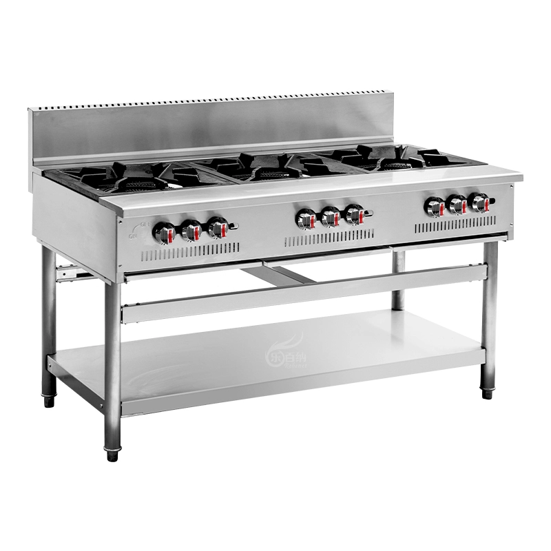 Heavy Duty Freestanding Gas 3-Stoves Stock Pot Range with 3-Ring Burner (GSPR-33) 1