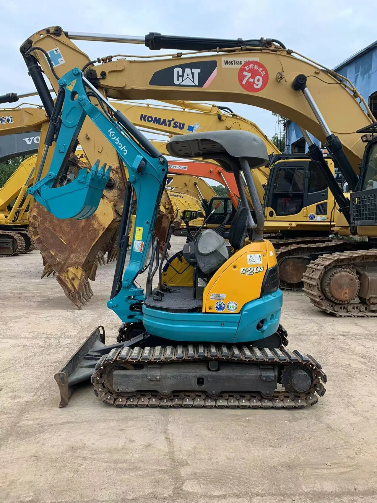 Mini pelle à moteur Kubota, 1 tonne, 1,5 tonne, 2 tonnes, 3,5 t, mini machine, ensacheuse, avec cabine, prix de la pelle sur chenilles 1