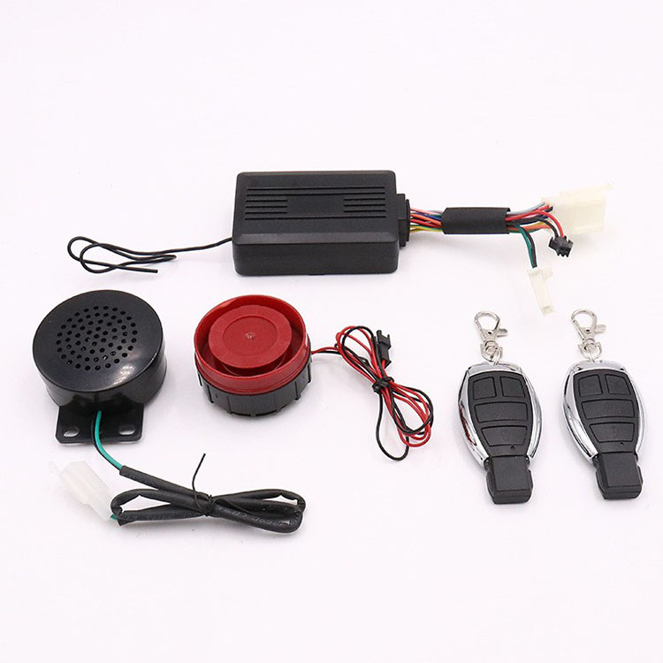 Universal Electric Motorcycle Alarm System Motorcycle Alarm Remote control voice talking 2