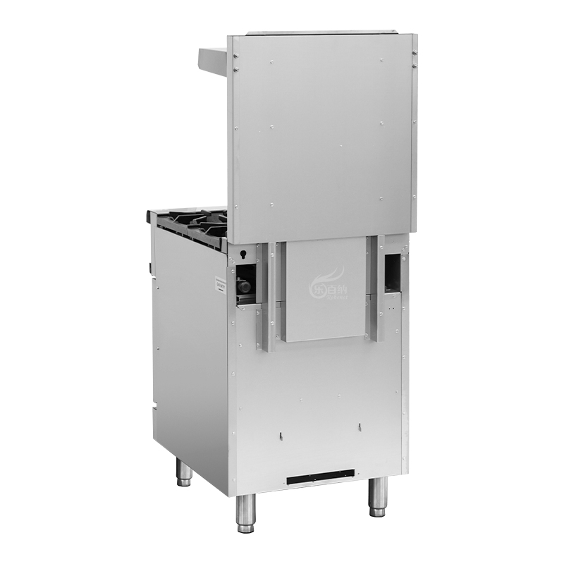Cuisinière à gaz de style commercial à 4 brûleurs avec four pour restaurant - 151 000 BTU (RGR24) 7