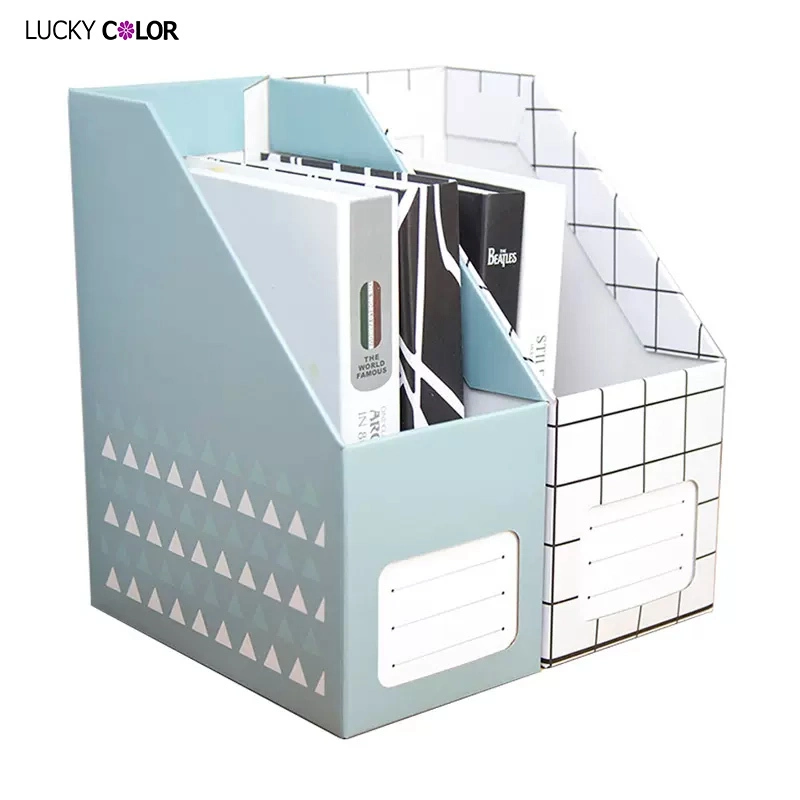 High Quality Office Desktop Storage File Box Durable Paper Durable Book Documents Paper Boxes 1