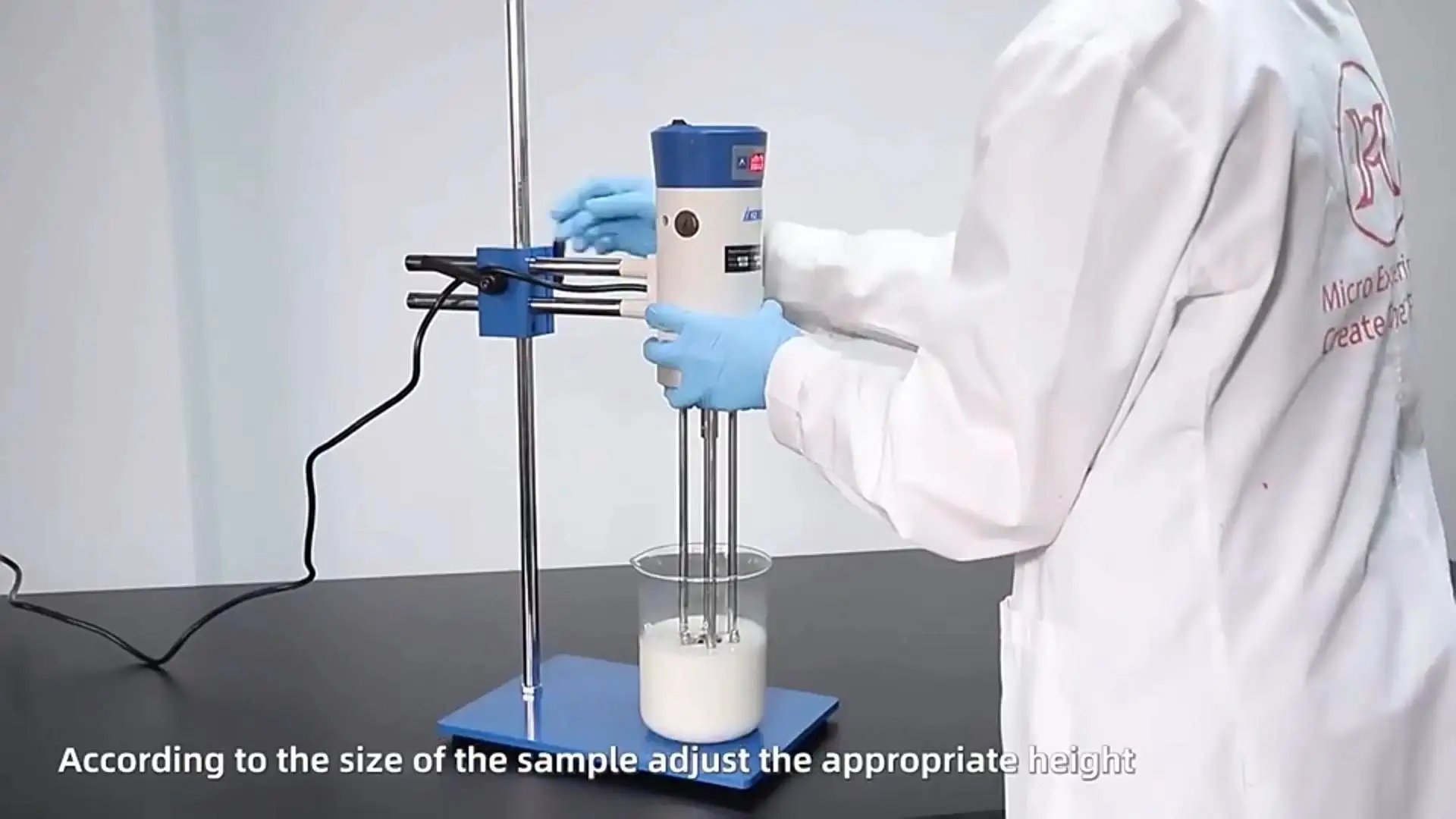 Laboratoriehomogenisatormikser med høy skjærkraft JRJ300-SH 1